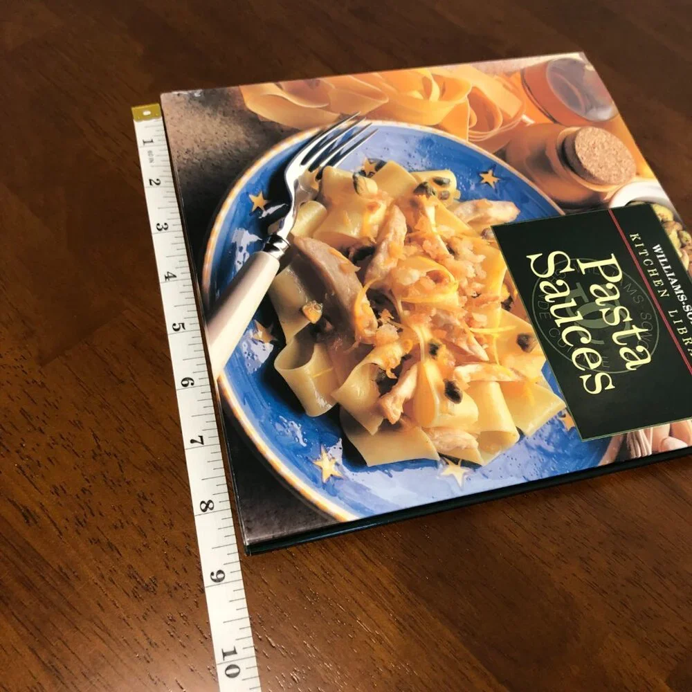 Williams Sonoma Pasta & Pasta Sauces Pre-Owned Vintage Cookbook Bundle o…